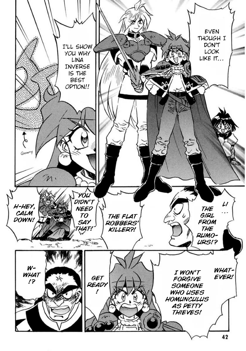 Choubaku Mahouden Slayers Chapter 18 page 18 - Chapter 18: The Mystery of the Homunculus Copies!