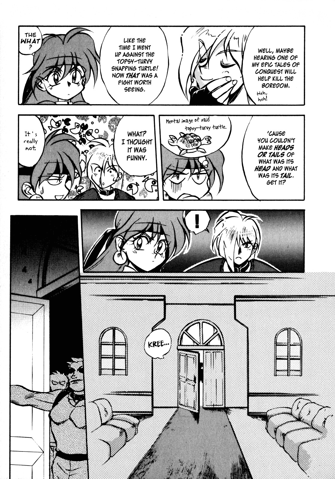 Choubaku Mahouden Slayers Chapter 2 page 11 - Chapter 2: Guard The Golden Muscle!