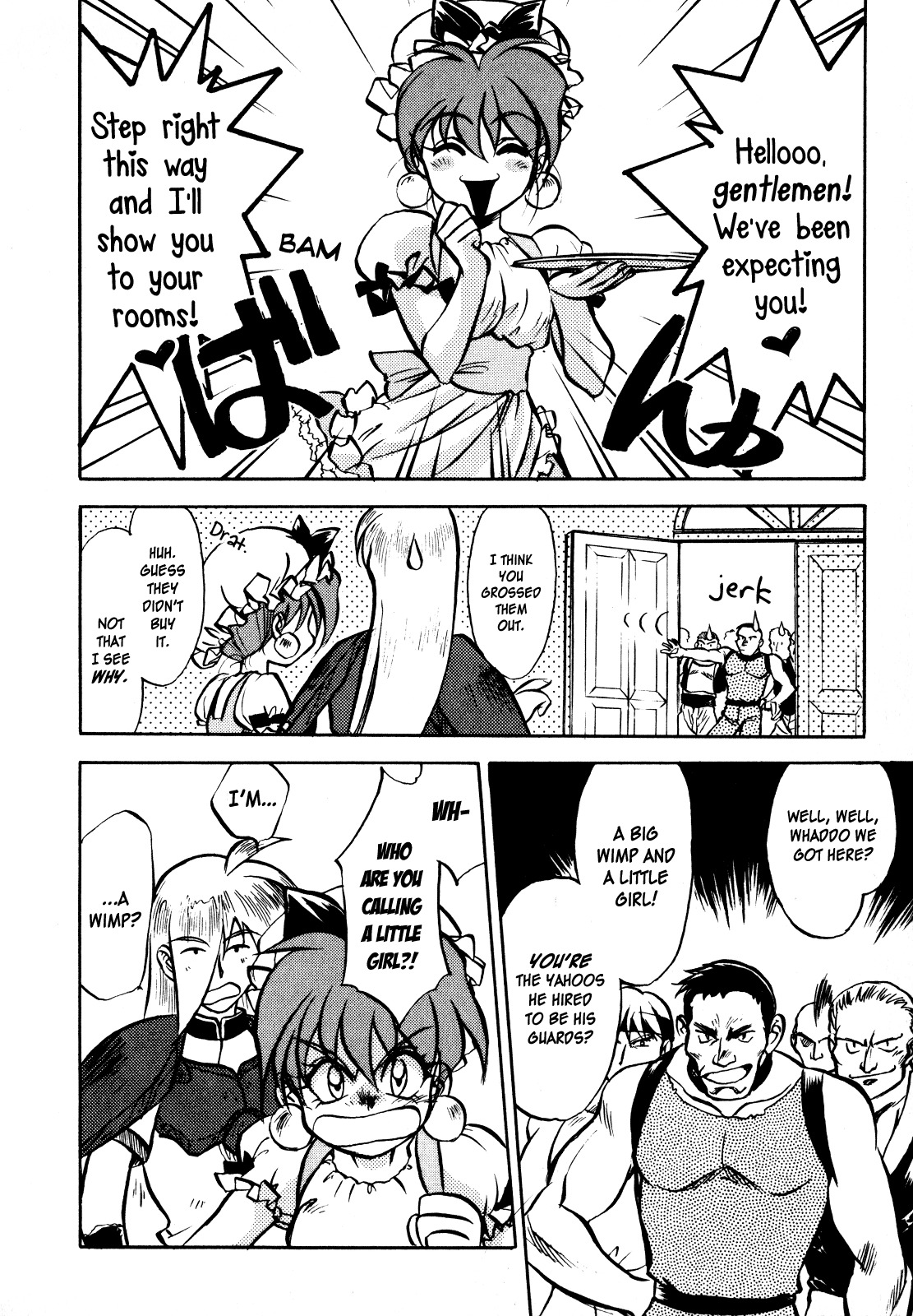Choubaku Mahouden Slayers Chapter 2 page 12 - Chapter 2: Guard The Golden Muscle!