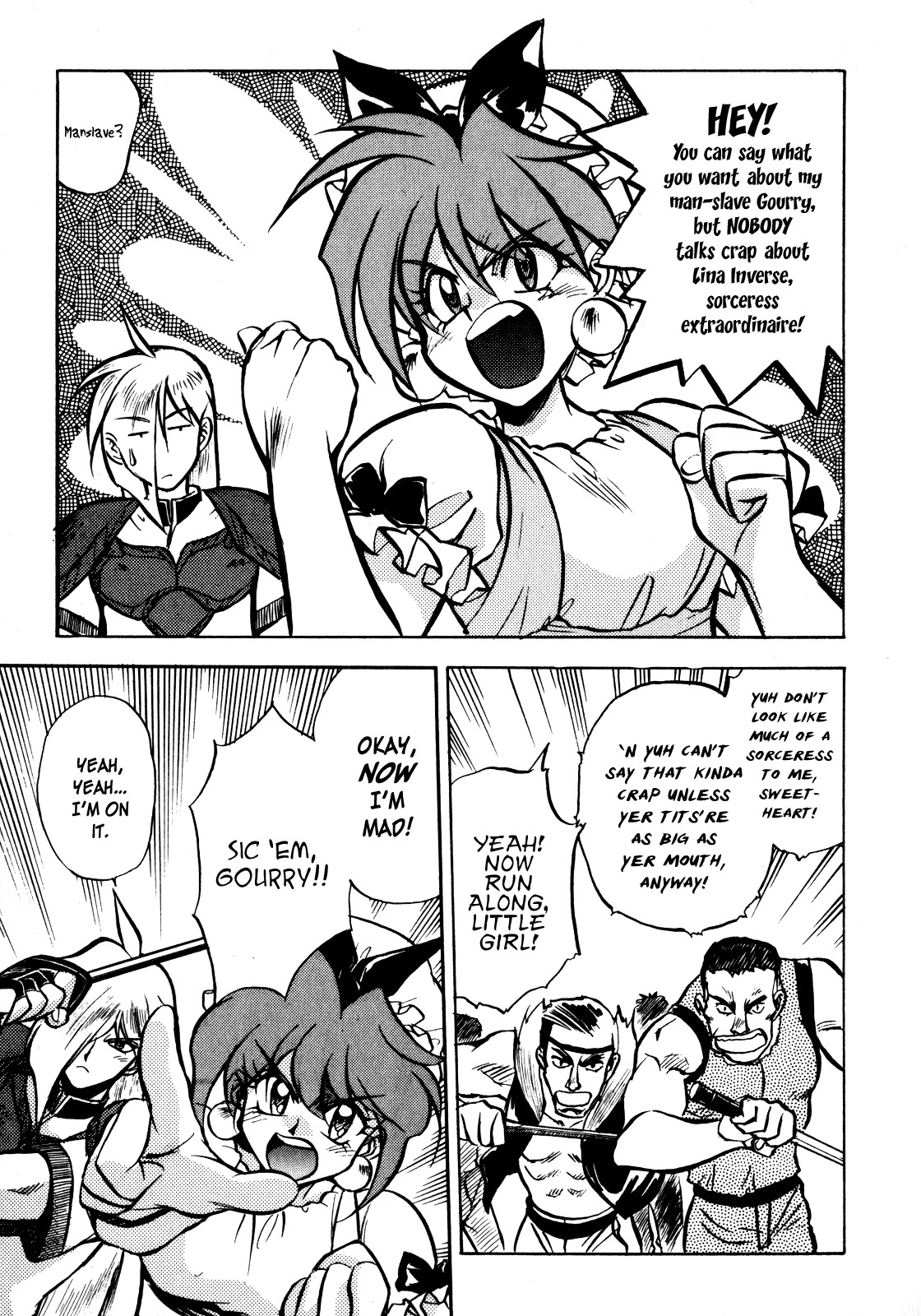 Choubaku Mahouden Slayers Chapter 2 page 13 - Chapter 2: Guard The Golden Muscle!