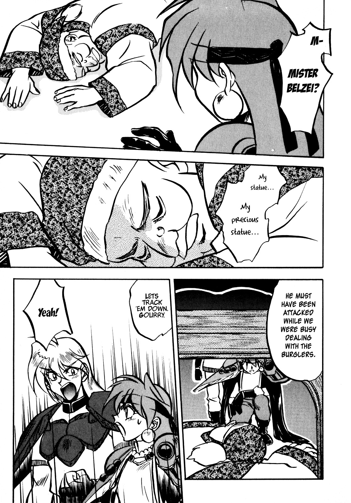 Choubaku Mahouden Slayers Chapter 2 page 19 - Chapter 2: Guard The Golden Muscle!