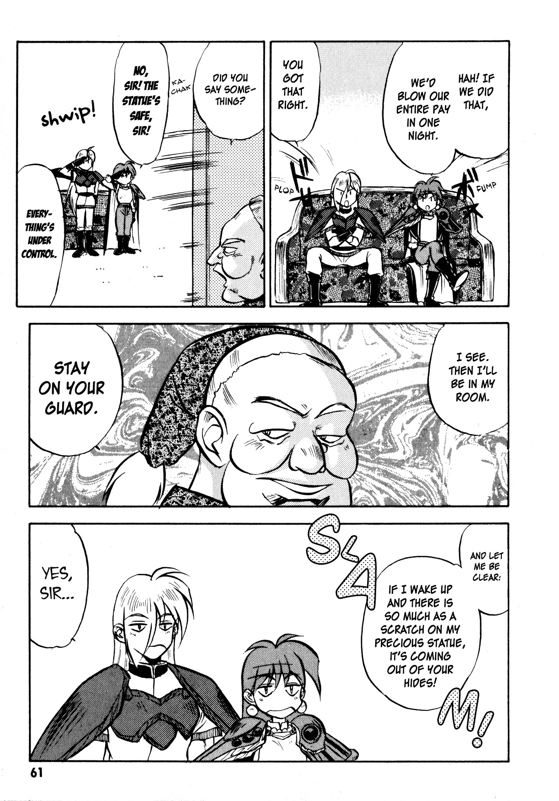 Choubaku Mahouden Slayers Chapter 2 page 9 - Chapter 2: Guard The Golden Muscle!