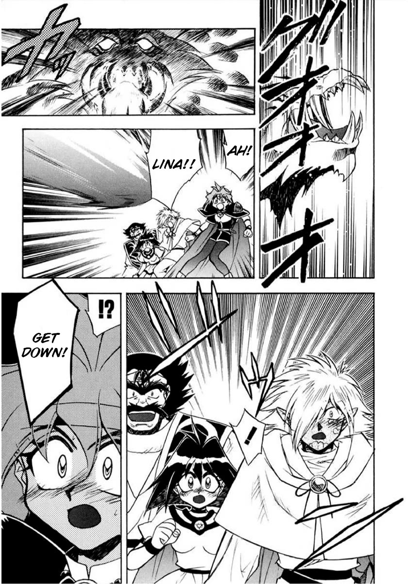 Choubaku Mahouden Slayers Chapter 29 page 6 - Chapter 29: The Battle with the Great Magical Beast