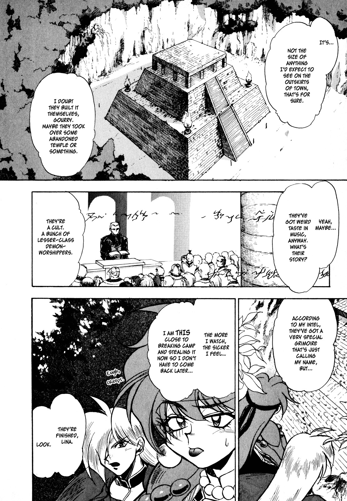 Choubaku Mahouden Slayers Chapter 4 page 2 - Chapter 4: The Heretics' Plot
