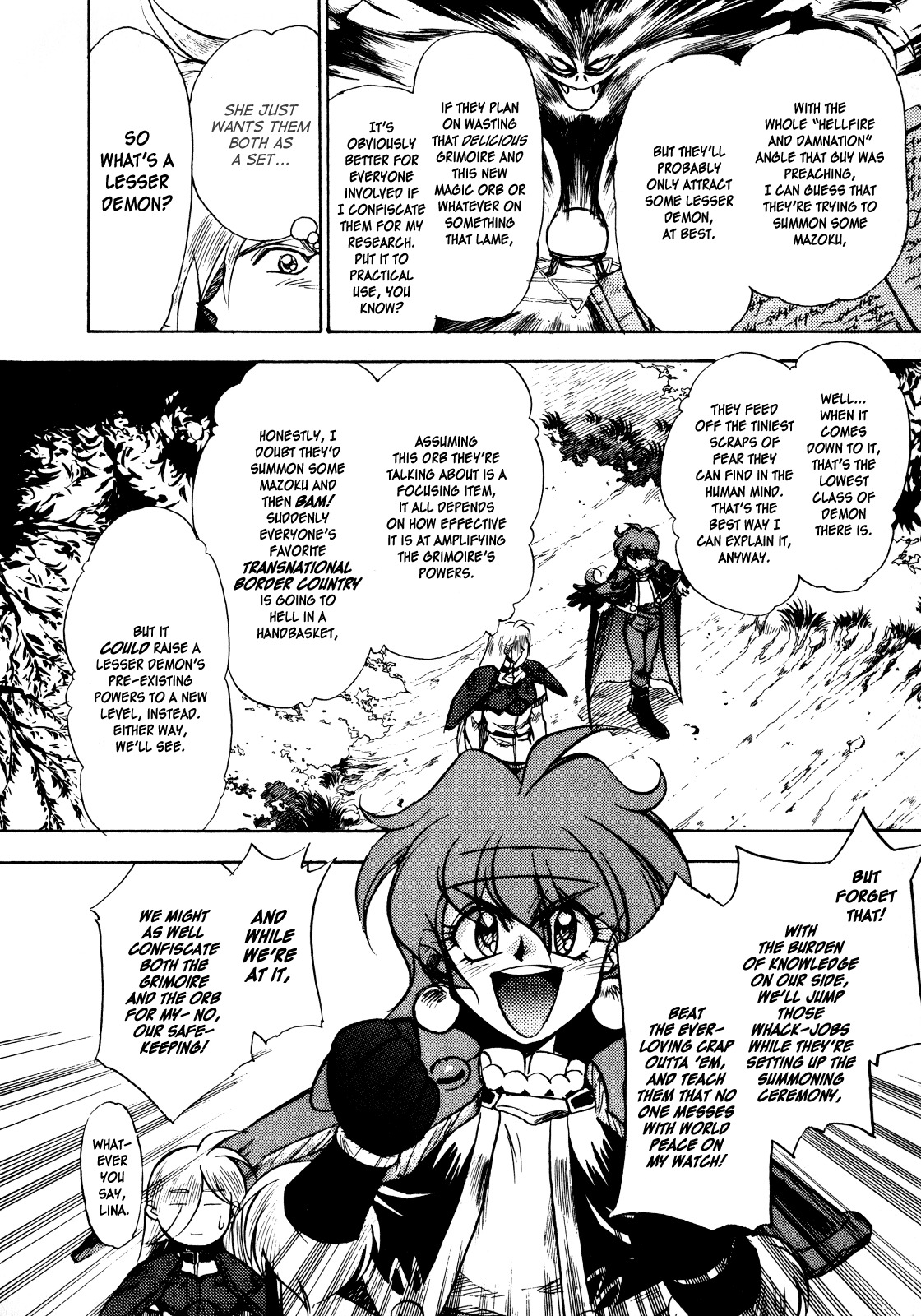 Choubaku Mahouden Slayers Chapter 4 page 4 - Chapter 4: The Heretics' Plot