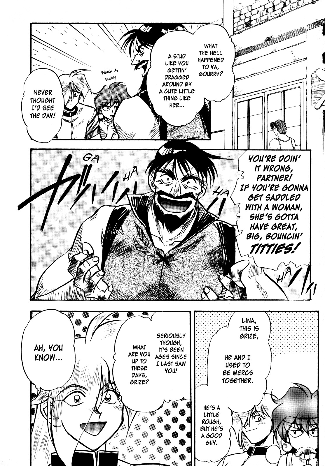 Choubaku Mahouden Slayers Chapter 4 page 6 - Chapter 4: The Heretics' Plot