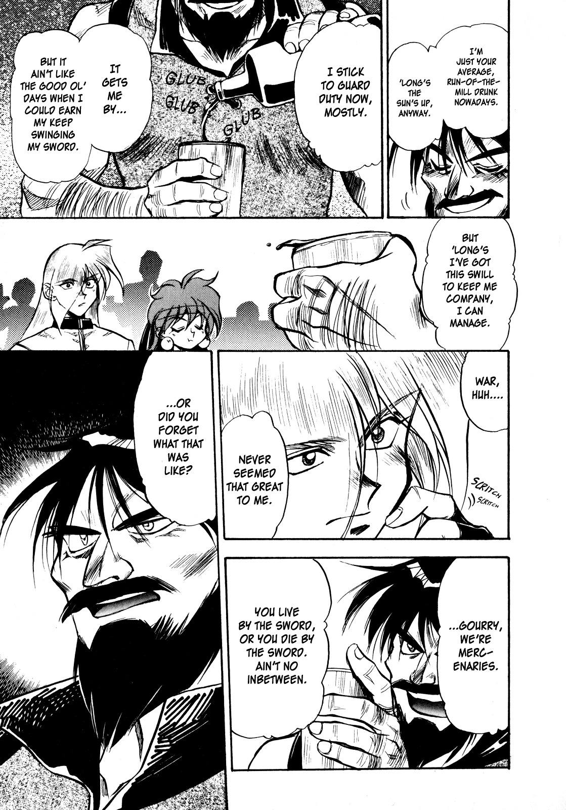 Choubaku Mahouden Slayers Chapter 4 page 7 - Chapter 4: The Heretics' Plot