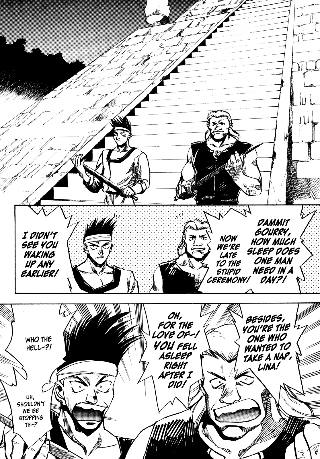Choubaku Mahouden Slayers Chapter 4 page 9 - Chapter 4: The Heretics' Plot