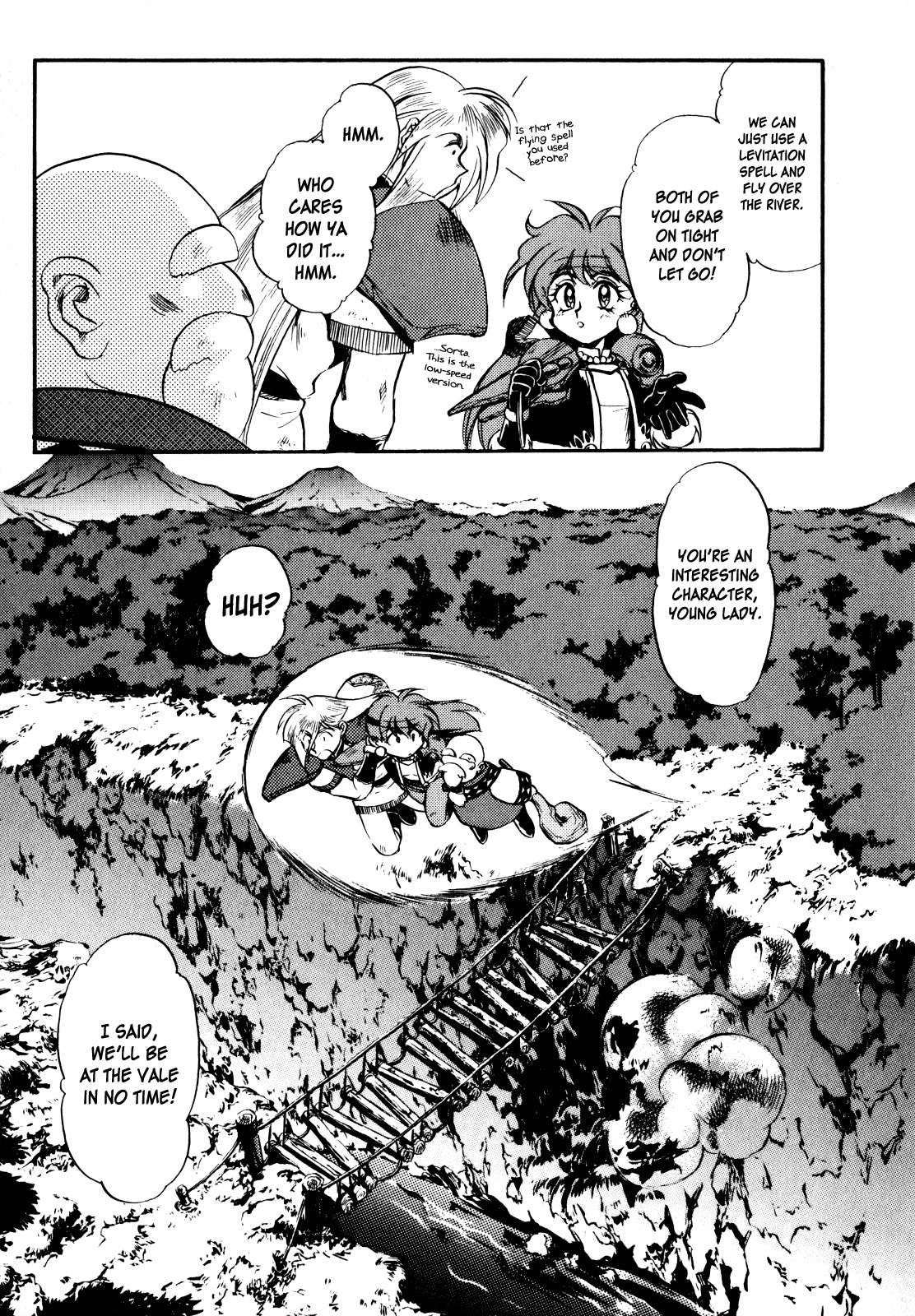 Choubaku Mahouden Slayers Chapter 5 page 11 - Chapter 5: Over The Mountains, The Dragon's Vale