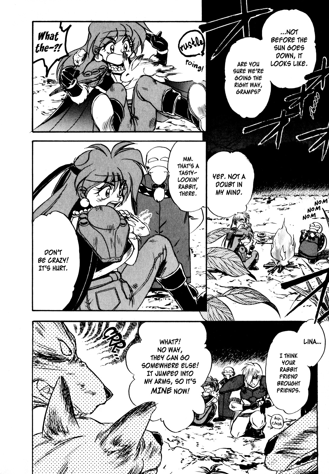 Choubaku Mahouden Slayers Chapter 5 page 12 - Chapter 5: Over The Mountains, The Dragon's Vale
