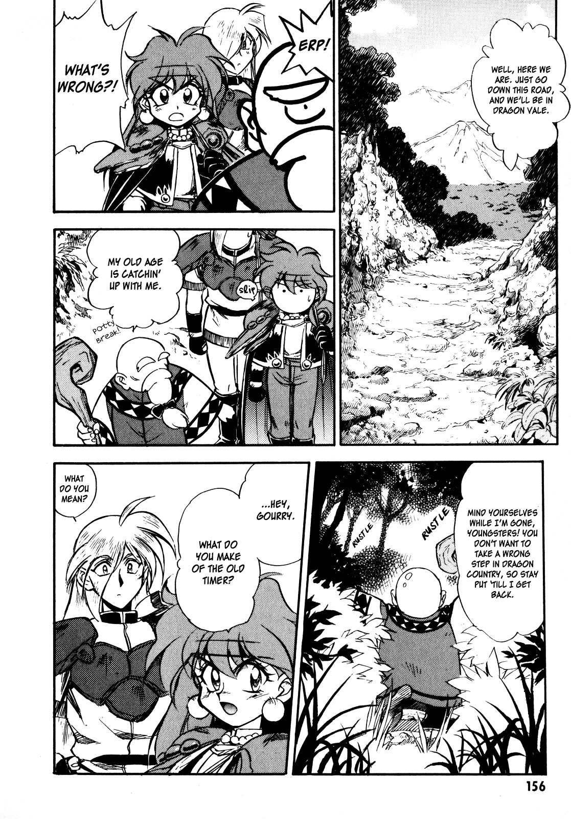 Choubaku Mahouden Slayers Chapter 5 page 16 - Chapter 5: Over The Mountains, The Dragon's Vale