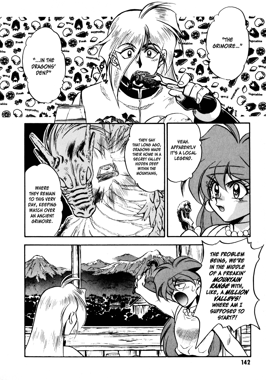 Choubaku Mahouden Slayers Chapter 5 page 2 - Chapter 5: Over The Mountains, The Dragon's Vale