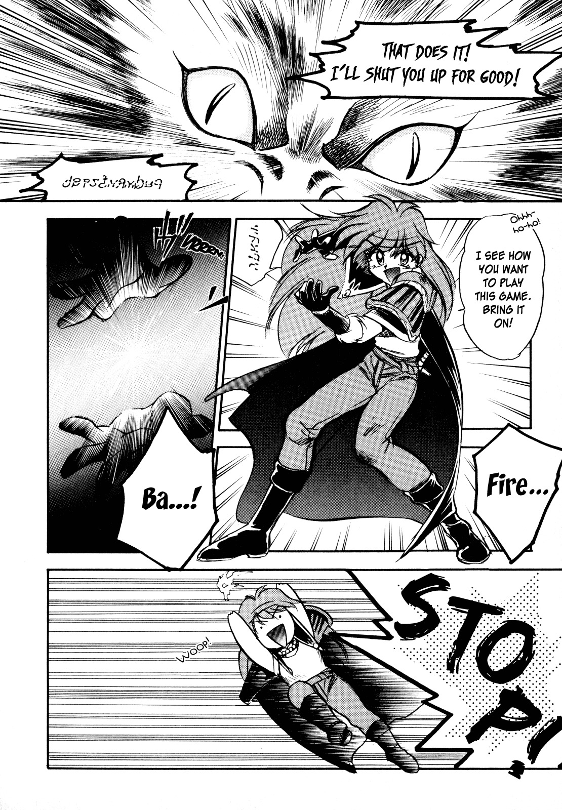 Choubaku Mahouden Slayers Chapter 5 page 20 - Chapter 5: Over The Mountains, The Dragon's Vale