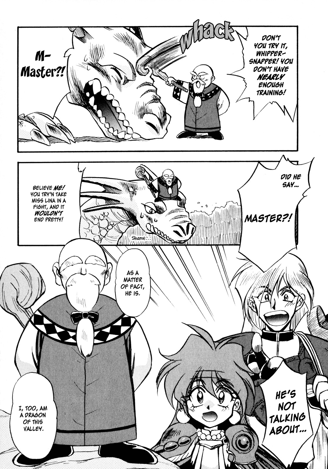 Choubaku Mahouden Slayers Chapter 5 page 21 - Chapter 5: Over The Mountains, The Dragon's Vale