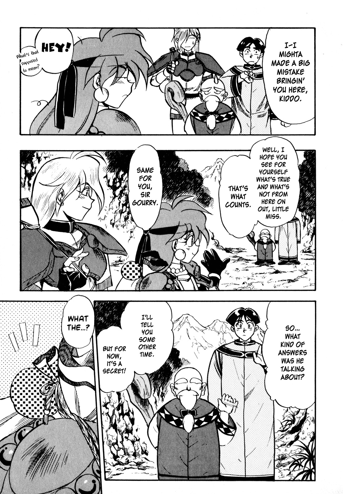 Choubaku Mahouden Slayers Chapter 5 page 27 - Chapter 5: Over The Mountains, The Dragon's Vale