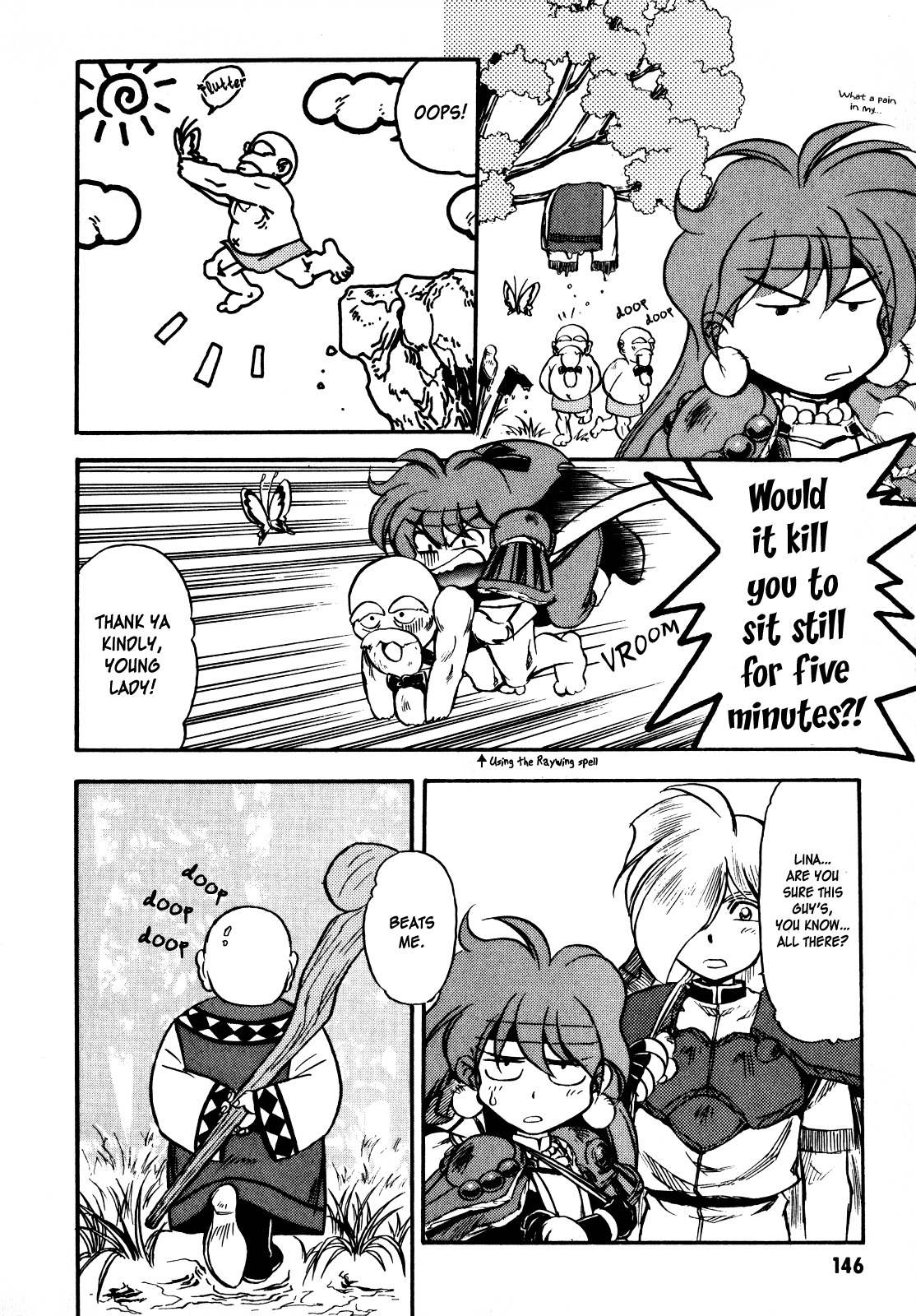 Choubaku Mahouden Slayers Chapter 5 page 6 - Chapter 5: Over The Mountains, The Dragon's Vale