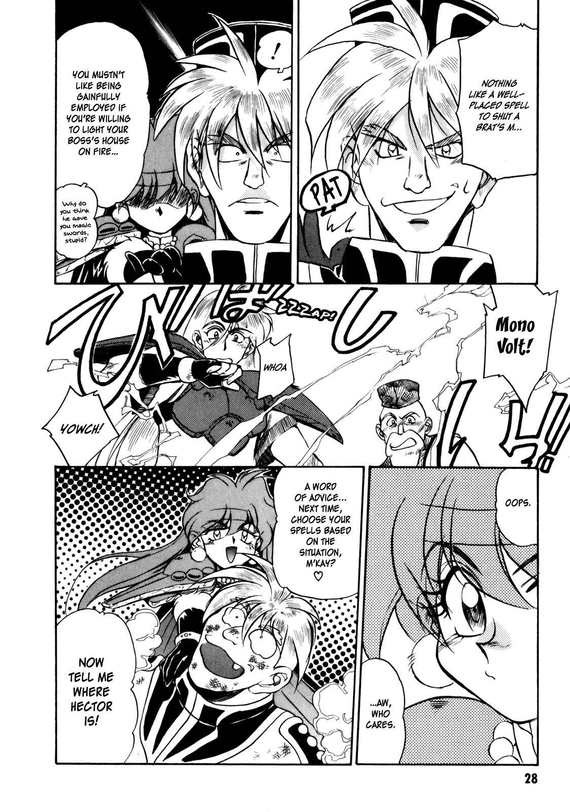 Choubaku Mahouden Slayers Chapter 6 page 28 - Chapter 6: Orichalcum Secrets
