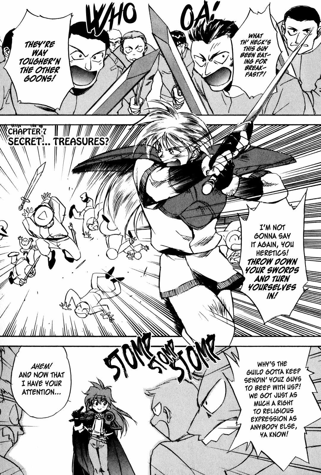 Choubaku Mahouden Slayers Chapter 7 page 1 - Chapter 7: Secret... Treasures?