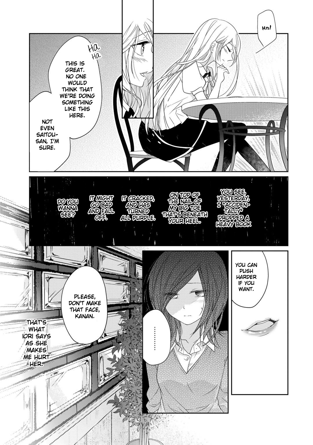 Chouchou Volume 3: Mental Illness Girls Love Anthology Chapter 2 page 9 - Chapter 2: There's nobody who wants to cry by Yukiko