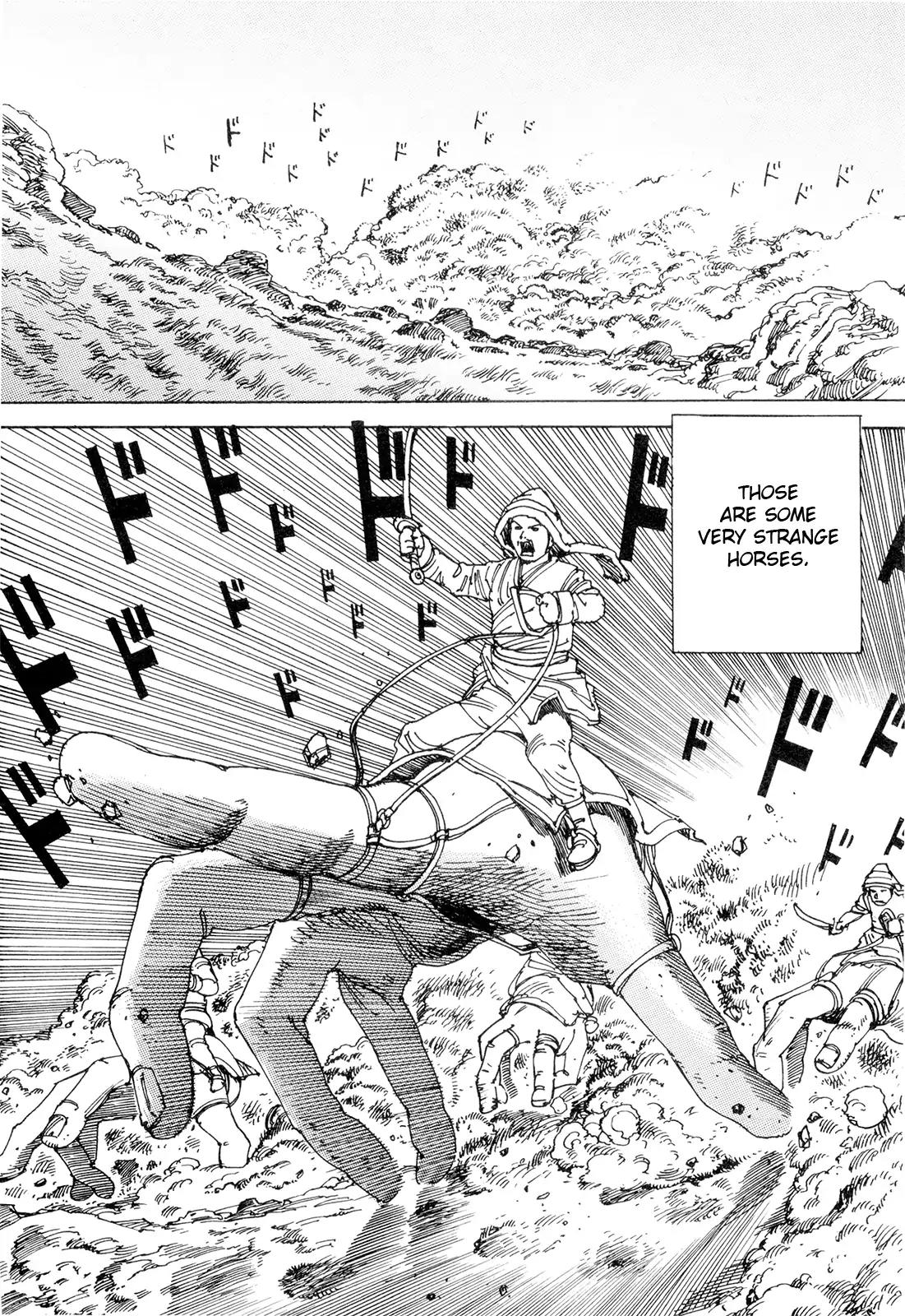 Choudouryoku Mouko Daishuurai Chapter 1 page 9 - Chapter 1: Super Powered Mongolia Invasion