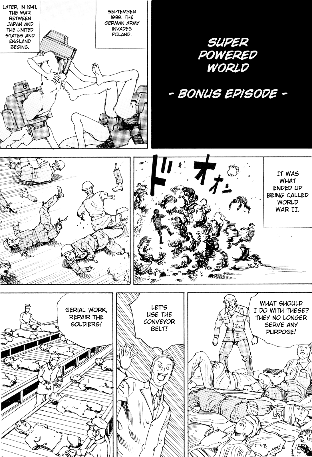 Choudouryoku Mouko Daishuurai Chapter 12 page 1 - Chapter 12: Super Powered World - Bonus Episode [END]
