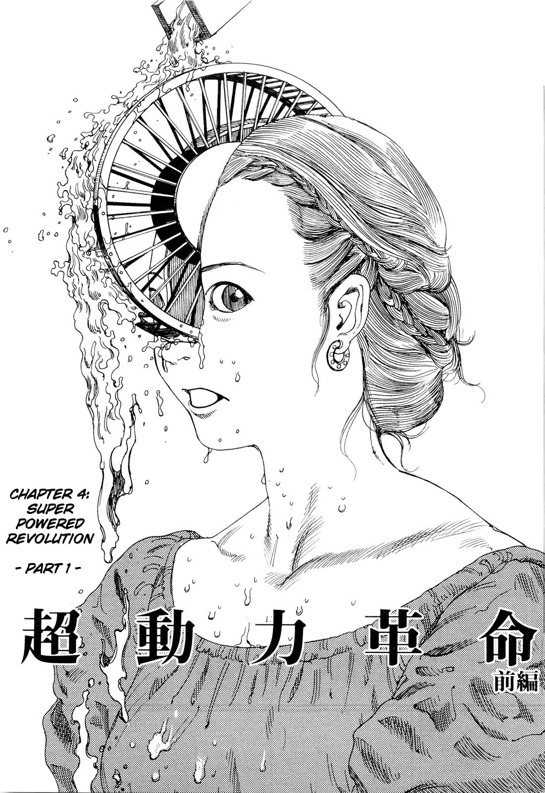 Choudouryoku Mouko Daishuurai Chapter 4 page 1 - Chapter 4: Super Powered Revolution (Part 1)