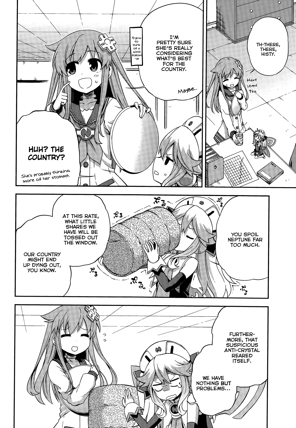 Choujigen Game Neptune - Hello New World Chapter 11 page 2 - Chapter 11 : That Hits a Bit Too Close to Home