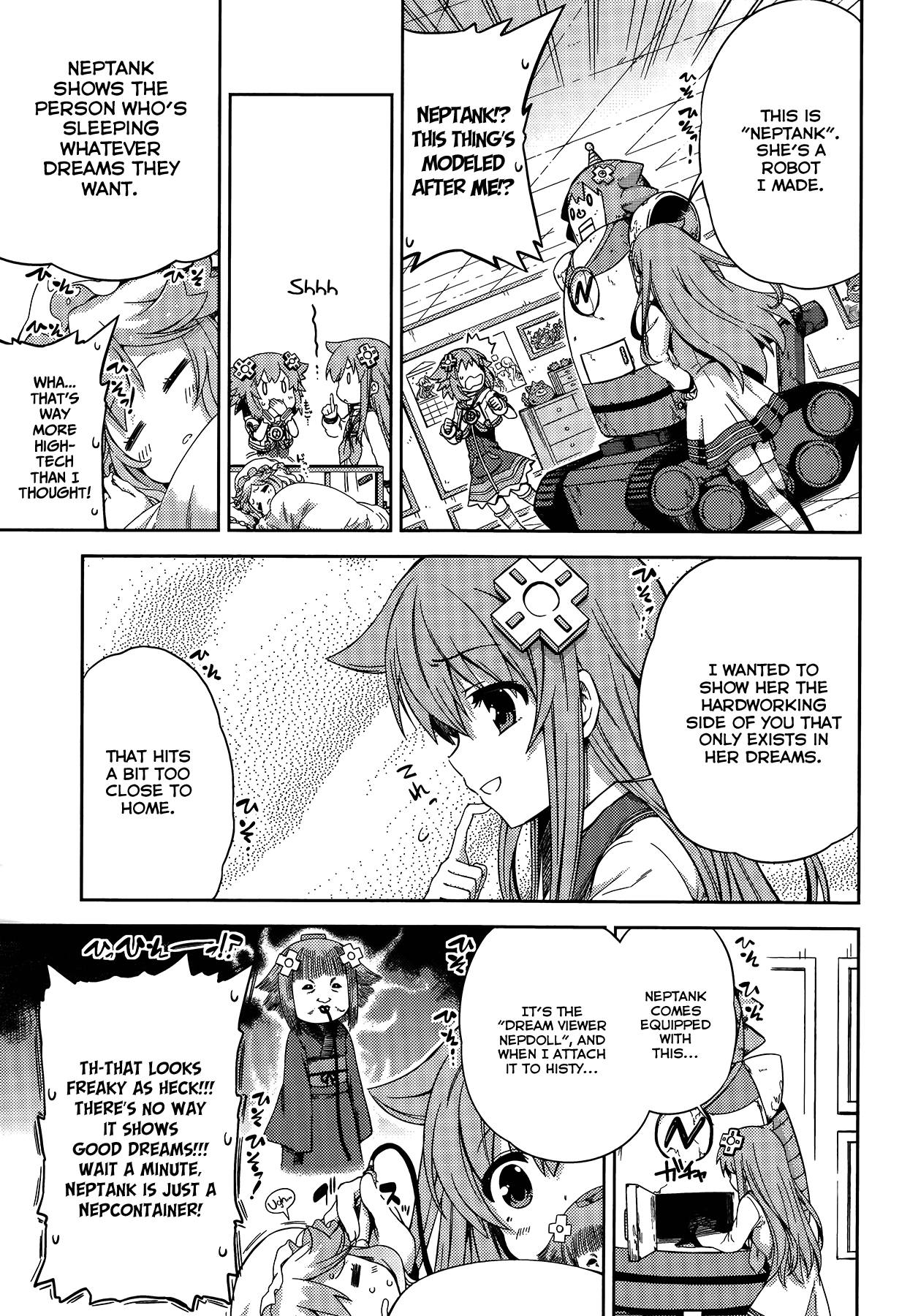 Choujigen Game Neptune - Hello New World Chapter 11 page 5 - Chapter 11 : That Hits a Bit Too Close to Home