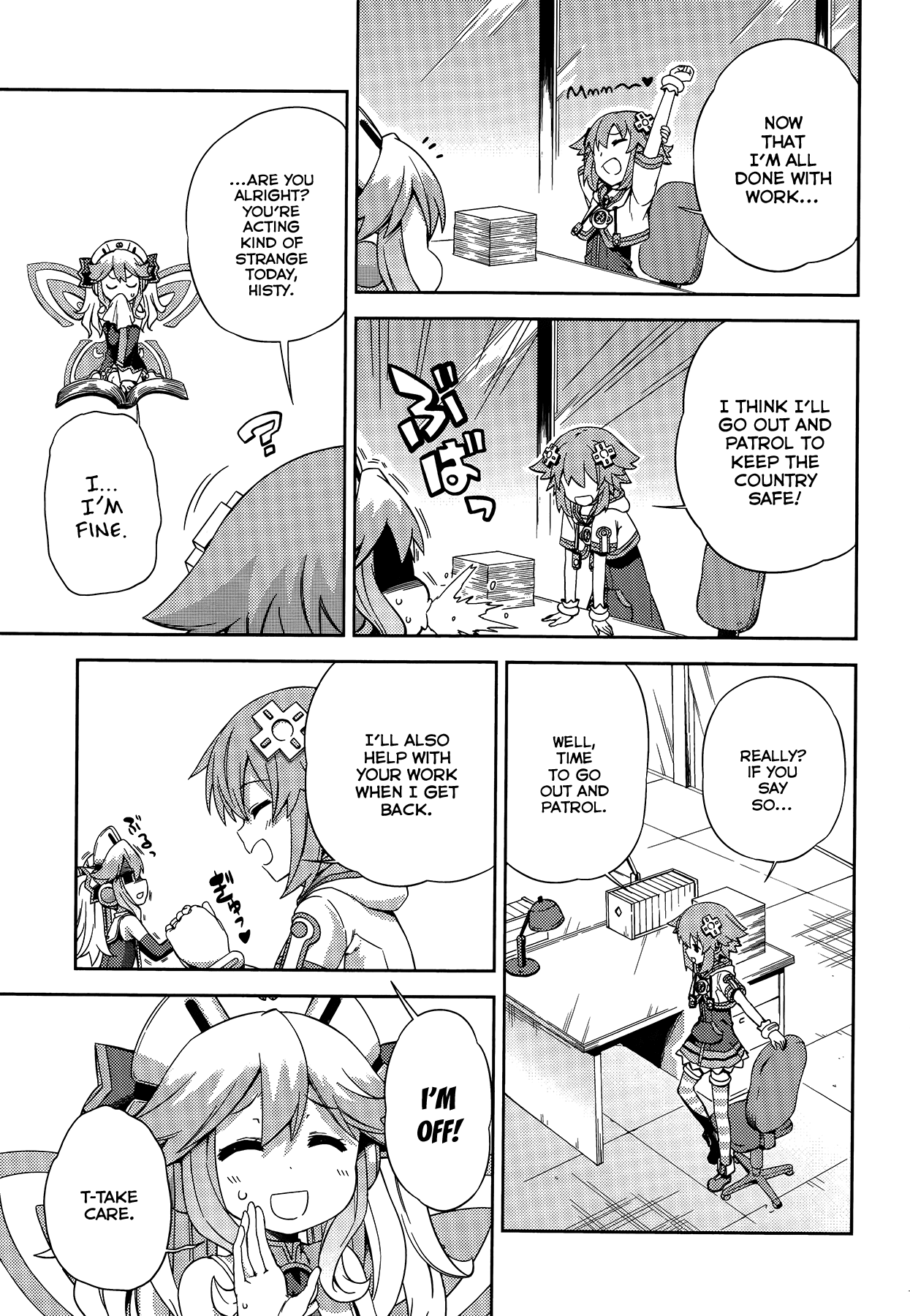 Choujigen Game Neptune - Hello New World Chapter 11 page 7 - Chapter 11 : That Hits a Bit Too Close to Home