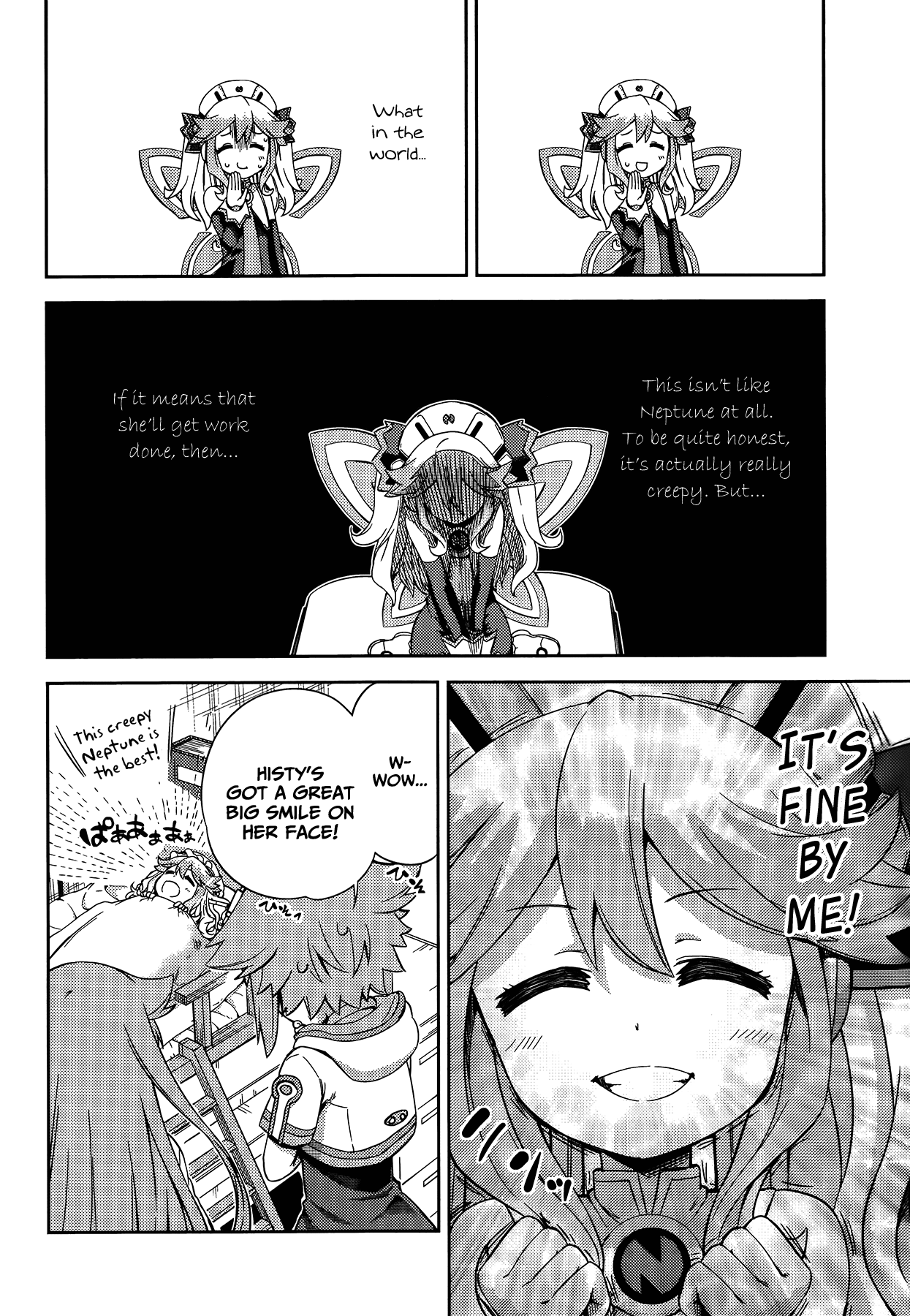 Choujigen Game Neptune - Hello New World Chapter 11 page 8 - Chapter 11 : That Hits a Bit Too Close to Home