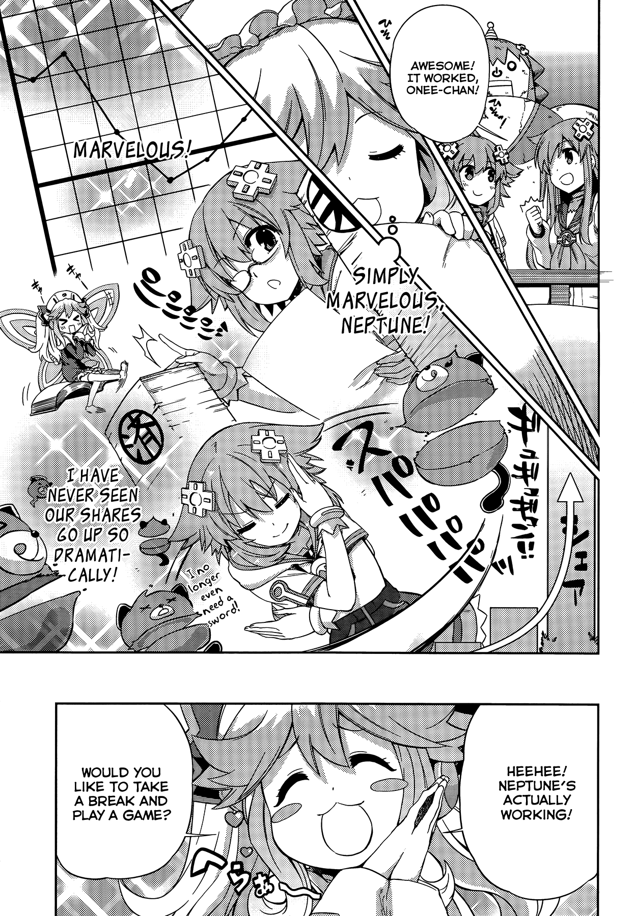 Choujigen Game Neptune - Hello New World Chapter 11 page 9 - Chapter 11 : That Hits a Bit Too Close to Home
