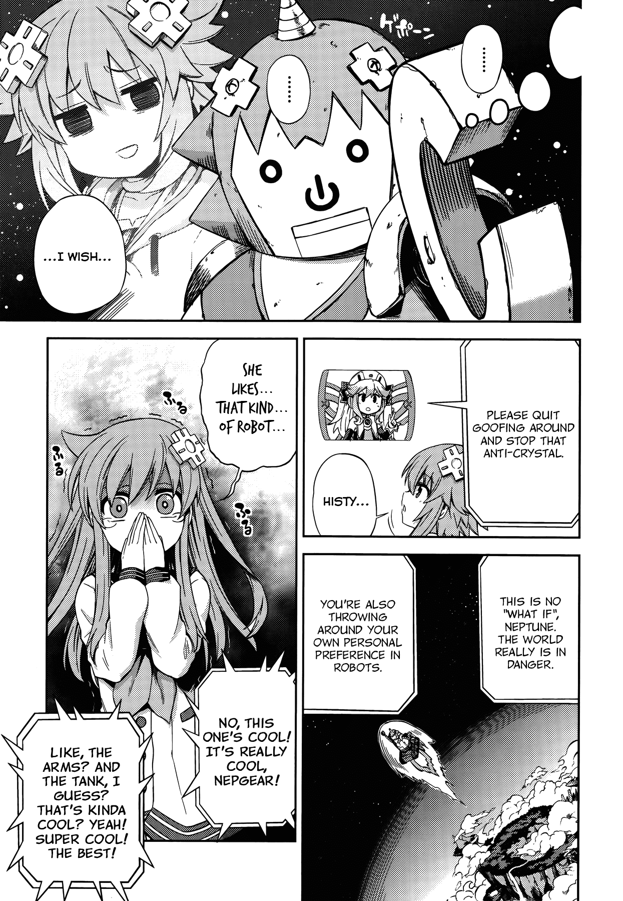 Choujigen Game Neptune - Hello New World Chapter 13 page 3 - Chapter 13 : Onee-chan, Are You...