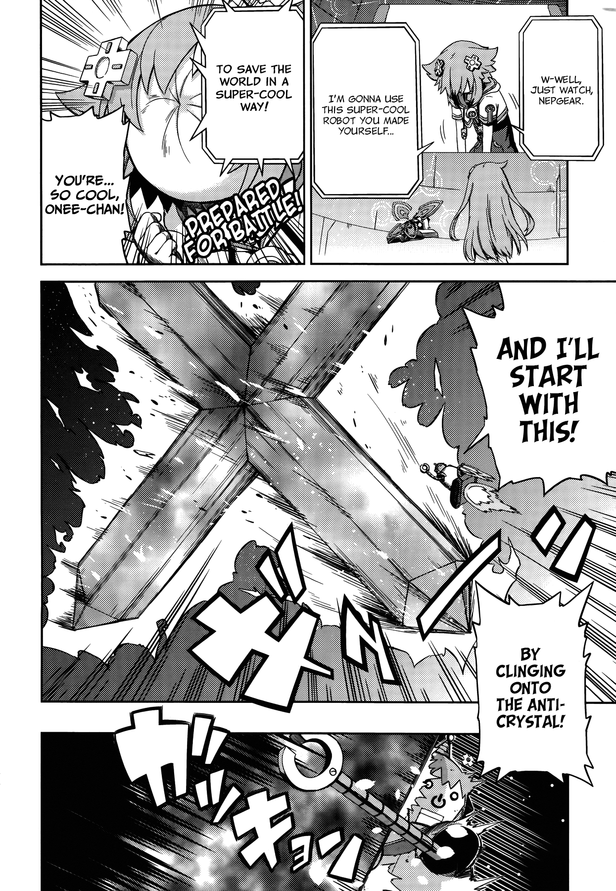 Choujigen Game Neptune - Hello New World Chapter 13 page 4 - Chapter 13 : Onee-chan, Are You...