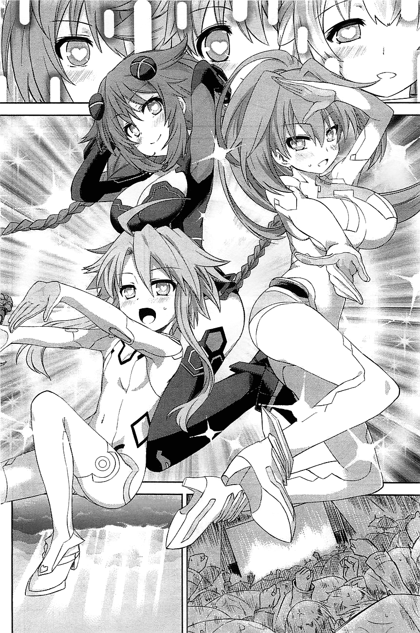 Choujigen Game Neptune - Hello New World Chapter 2 page 24 - Chapter 2 : Three People Tried Their Best!