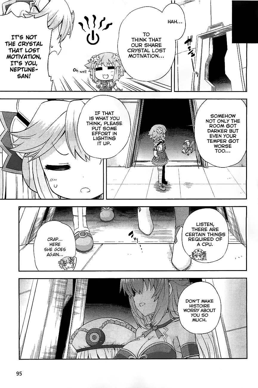 Choujigen Game Neptune - Hello New World Chapter 2 page 3 - Chapter 2 : Three People Tried Their Best!