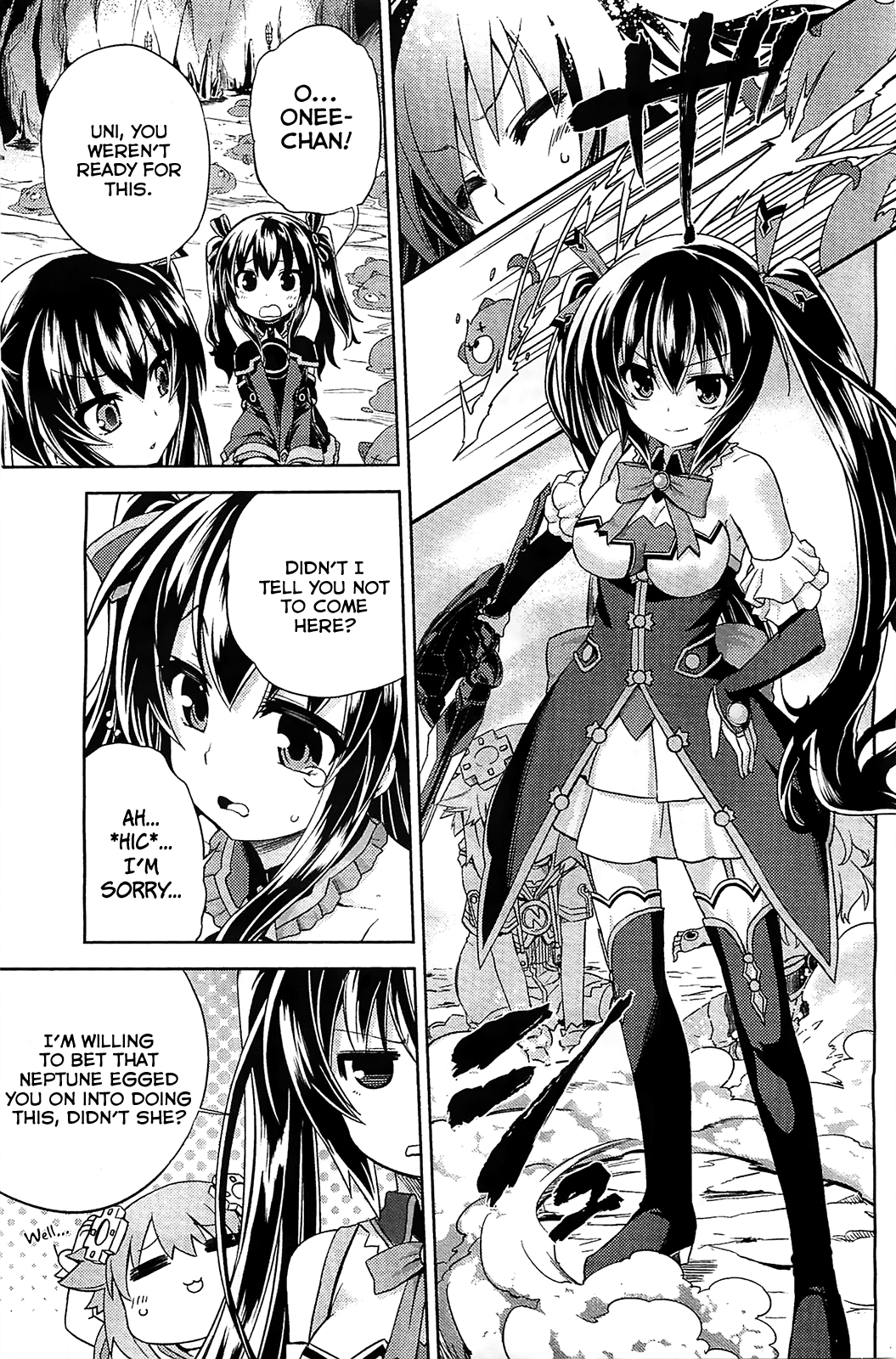 Choujigen Game Neptune - Hello New World Chapter 3 page 19 - Chapter 3 : Do You...Hate Sauce?