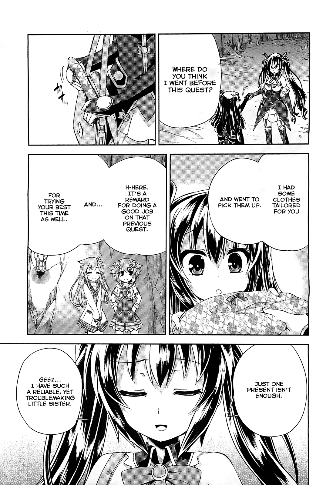 Choujigen Game Neptune - Hello New World Chapter 3 page 21 - Chapter 3 : Do You...Hate Sauce?