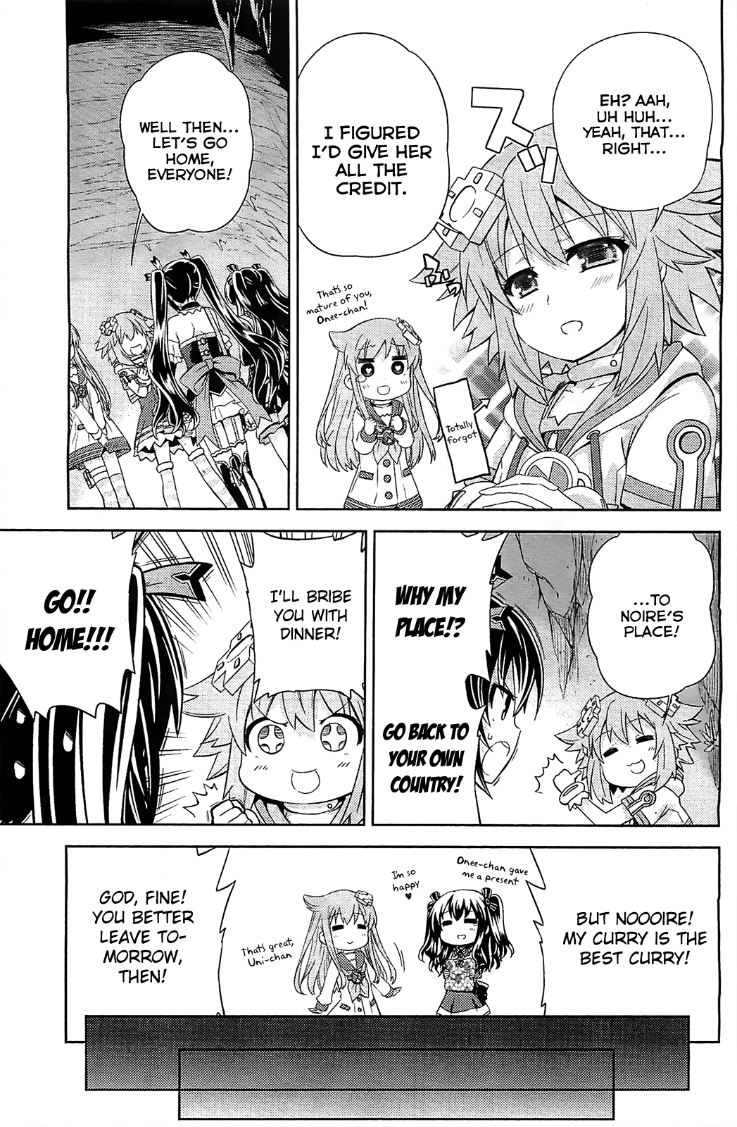 Choujigen Game Neptune - Hello New World Chapter 3 page 23 - Chapter 3 : Do You...Hate Sauce?