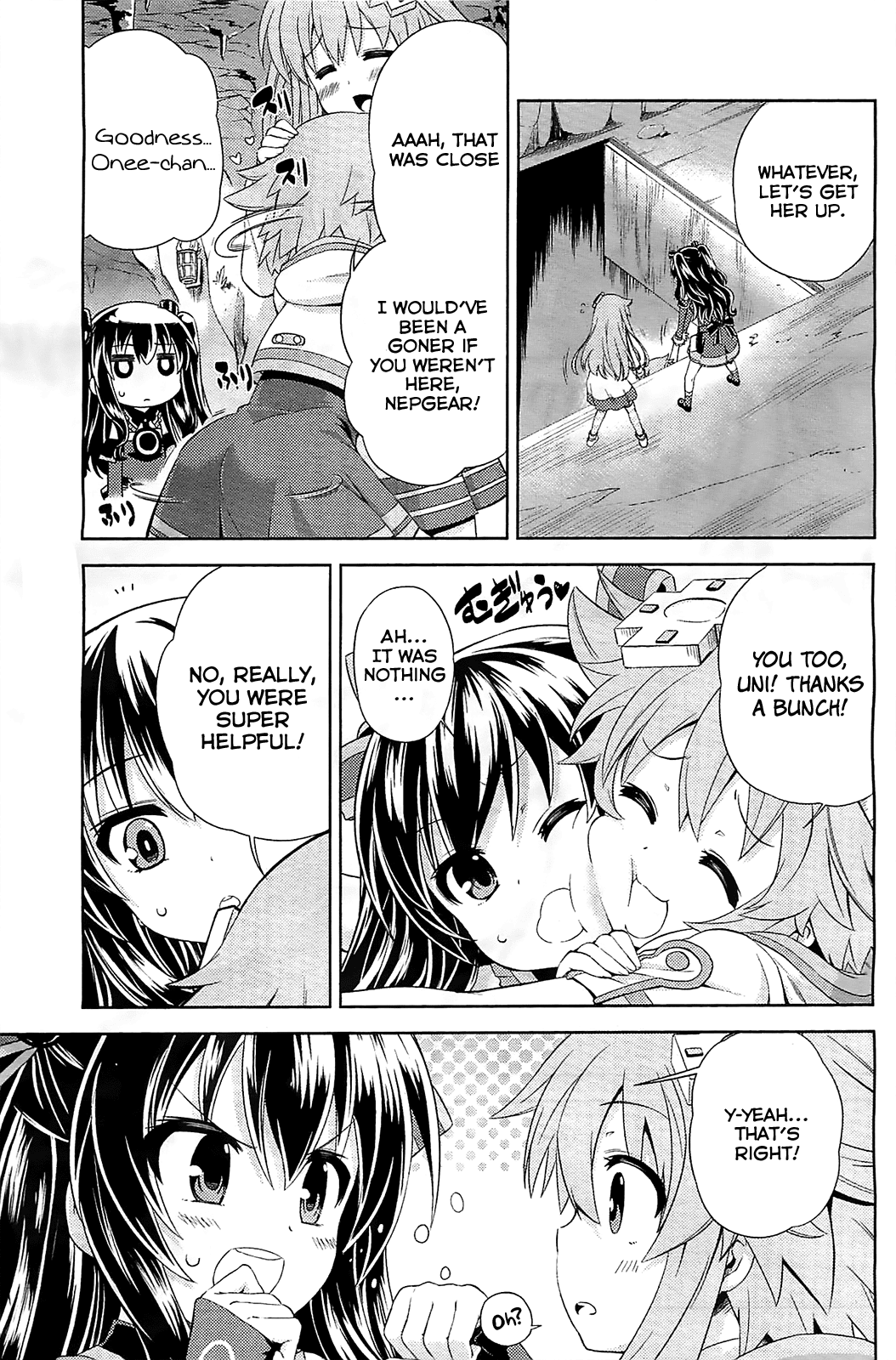 Choujigen Game Neptune - Hello New World Chapter 3 page 7 - Chapter 3 : Do You...Hate Sauce?