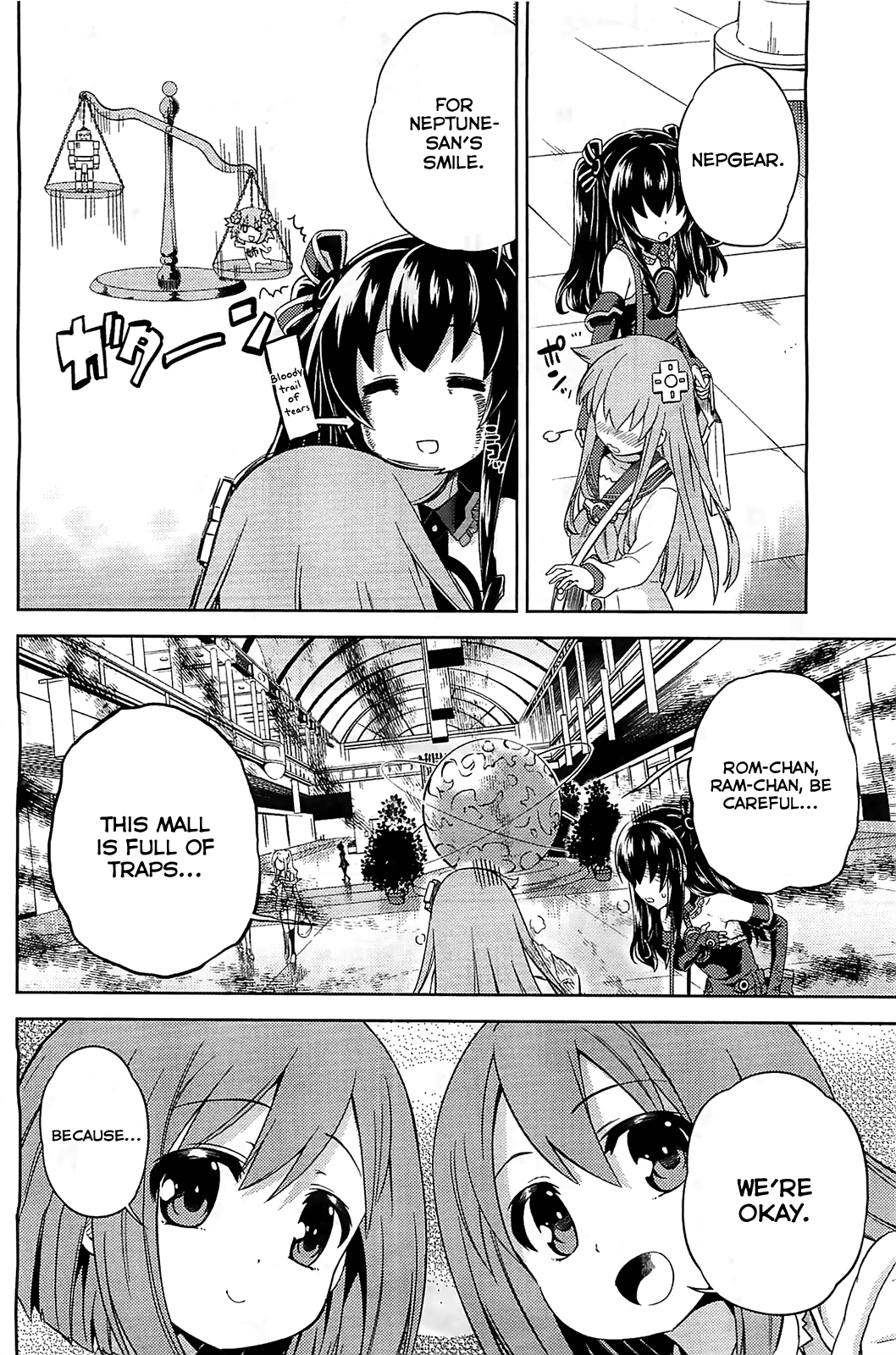 Choujigen Game Neptune - Hello New World Chapter 6 page 10 - Chapter 6 : Everything'll Be Okay!