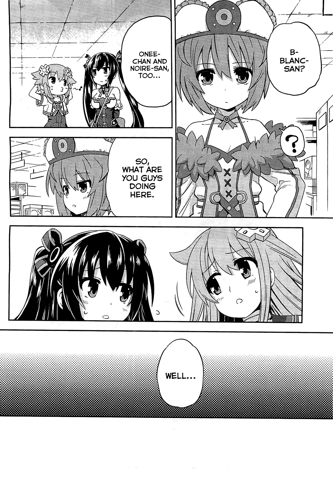 Choujigen Game Neptune - Hello New World Chapter 6 page 14 - Chapter 6 : Everything'll Be Okay!