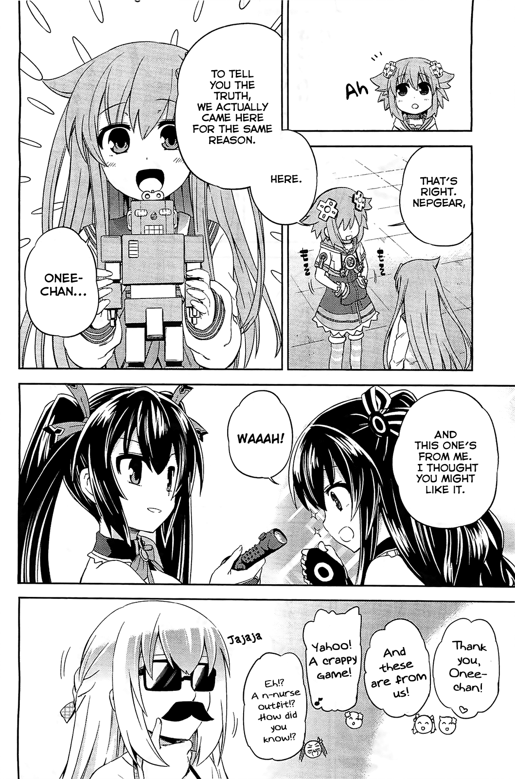 Choujigen Game Neptune - Hello New World Chapter 6 page 18 - Chapter 6 : Everything'll Be Okay!