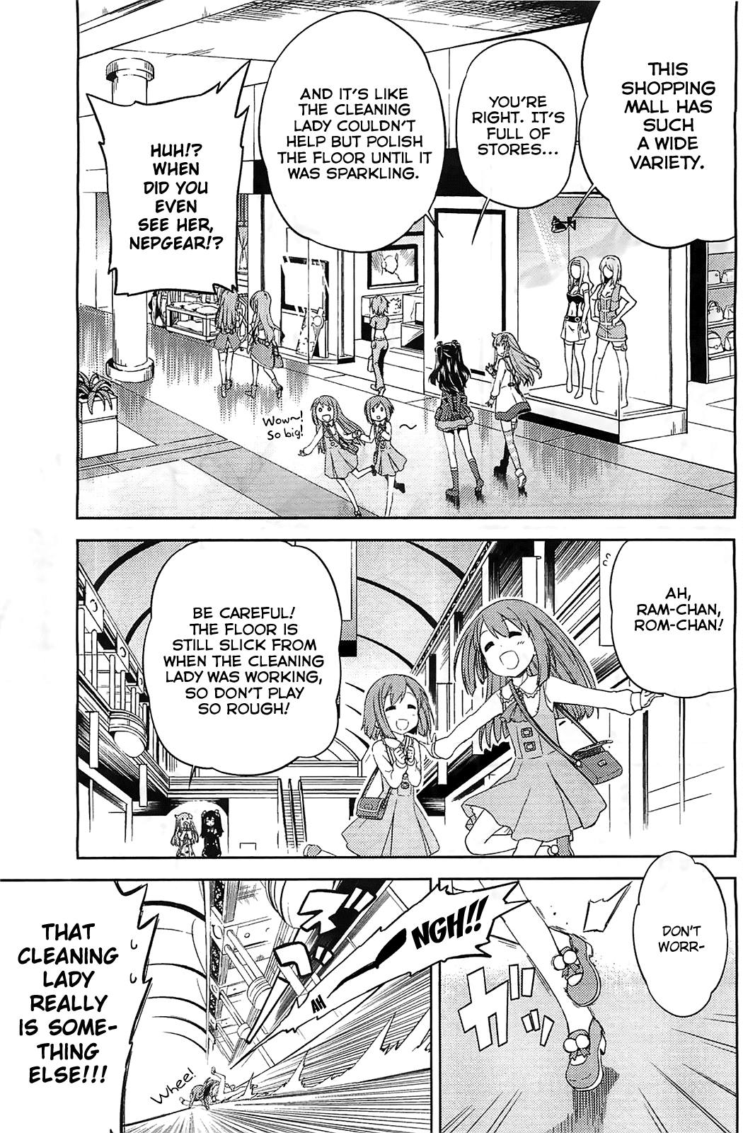 Choujigen Game Neptune - Hello New World Chapter 6 page 3 - Chapter 6 : Everything'll Be Okay!