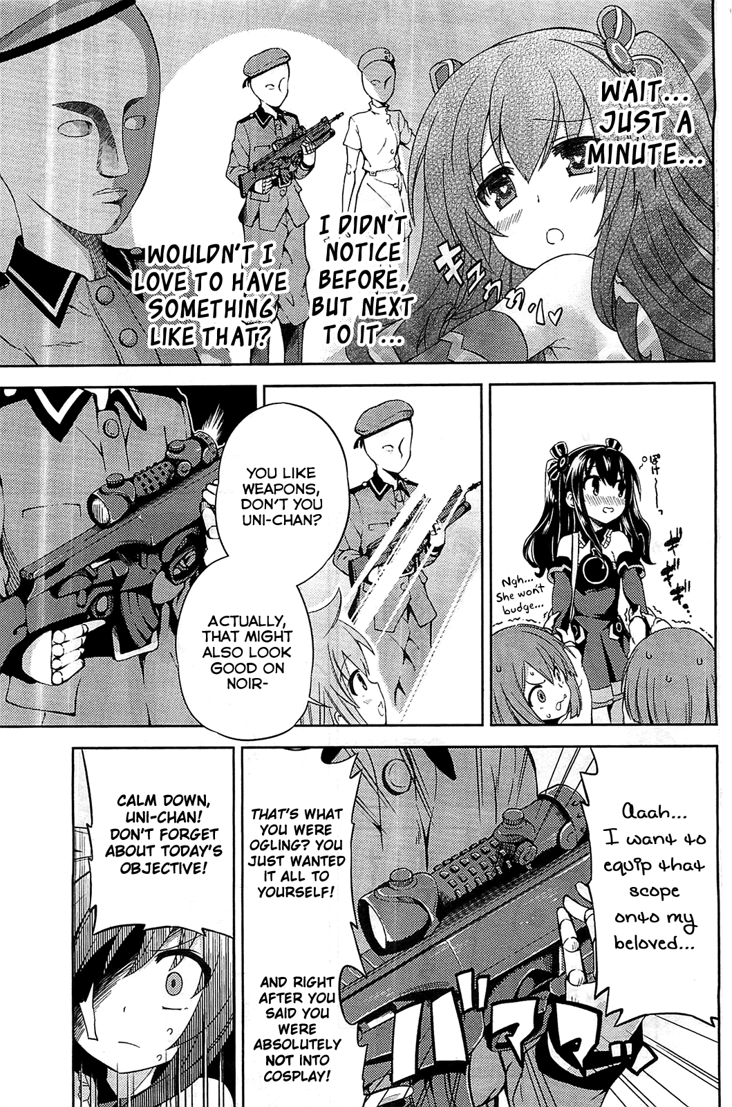 Choujigen Game Neptune - Hello New World Chapter 6 page 7 - Chapter 6 : Everything'll Be Okay!