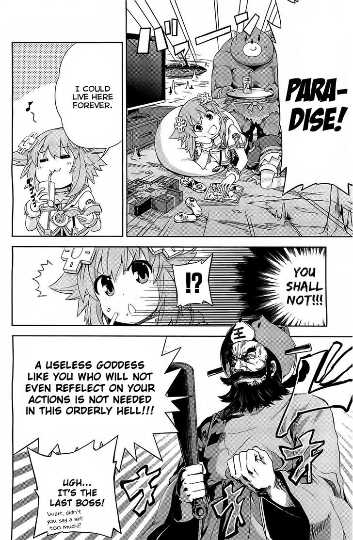 Choujigen Game Neptune - Hello New World Chapter 8 page 12 - Chapter 8 : Goodbye New World