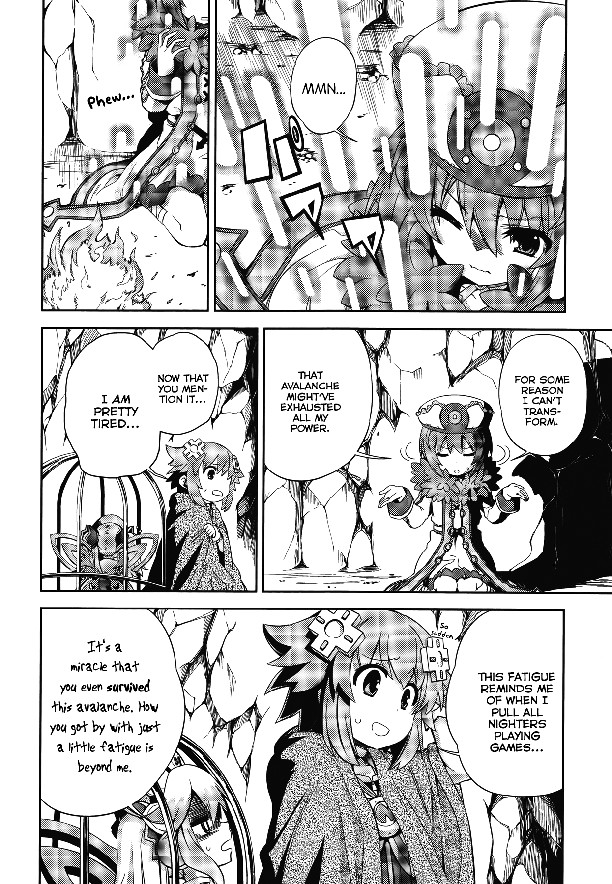 Choujigen Game Neptune - Hello New World Chapter 9 page 10 - Chapter 9 : This Reminds Me of When I Pull All Nighters Playing Games...