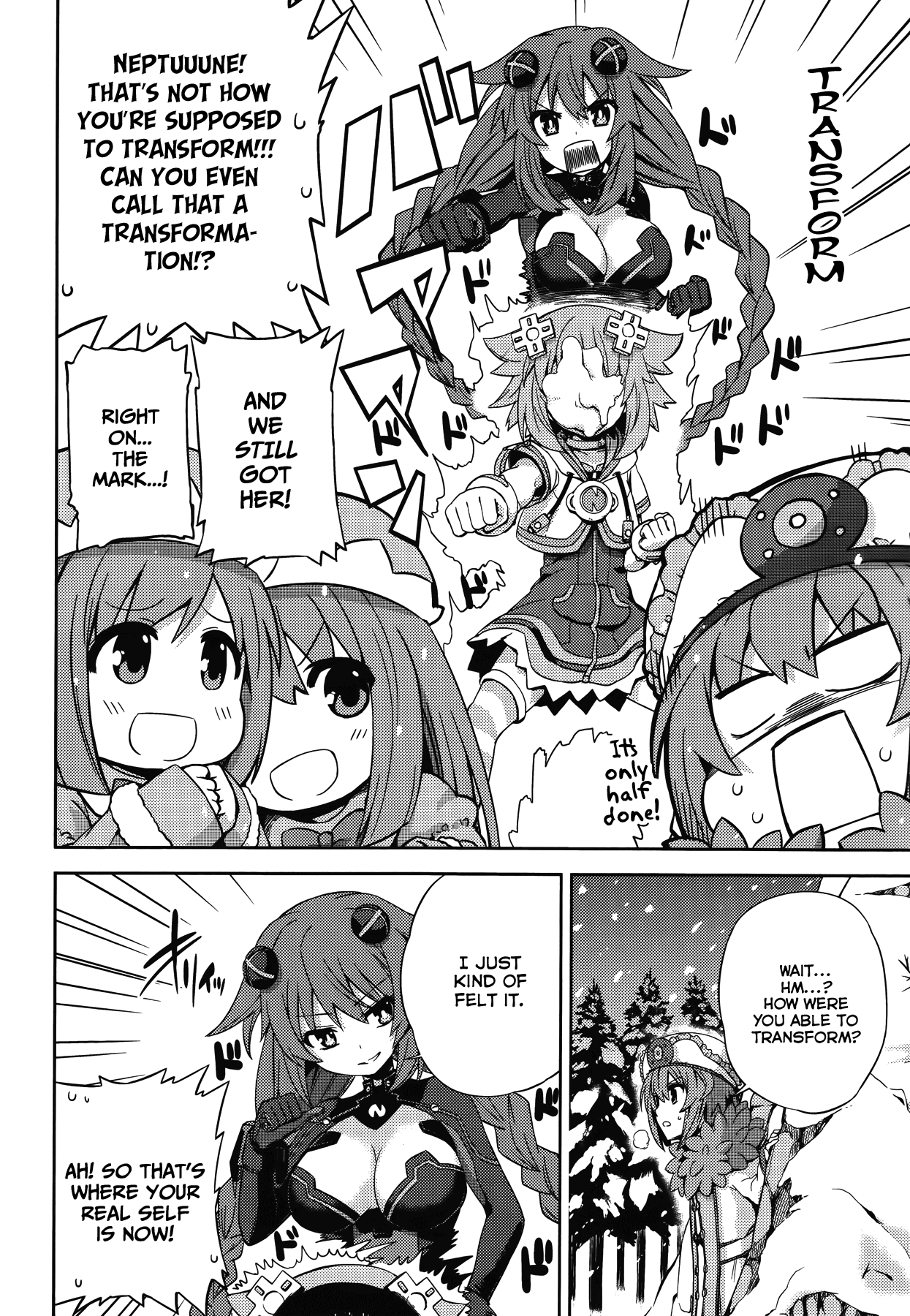 Choujigen Game Neptune - Hello New World Chapter 9 page 14 - Chapter 9 : This Reminds Me of When I Pull All Nighters Playing Games...