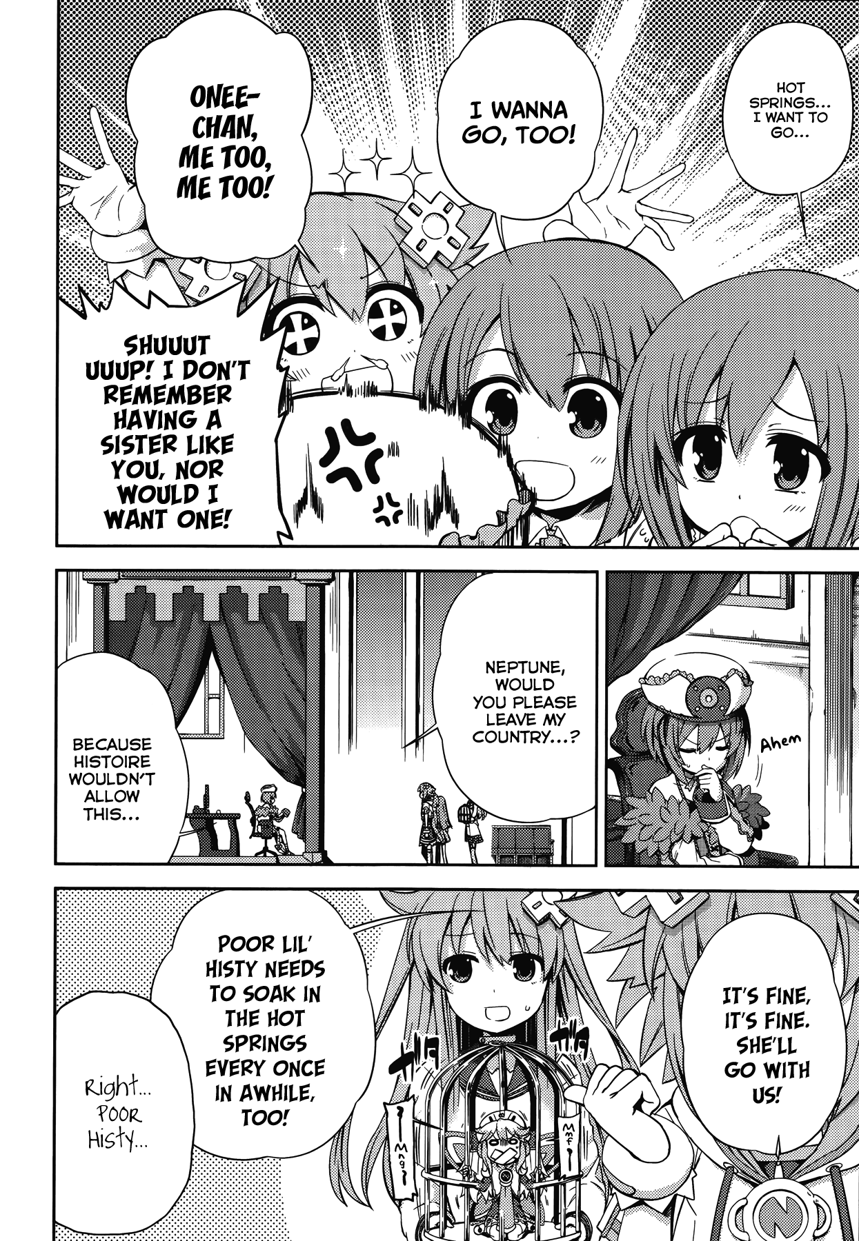 Choujigen Game Neptune - Hello New World Chapter 9 page 4 - Chapter 9 : This Reminds Me of When I Pull All Nighters Playing Games...