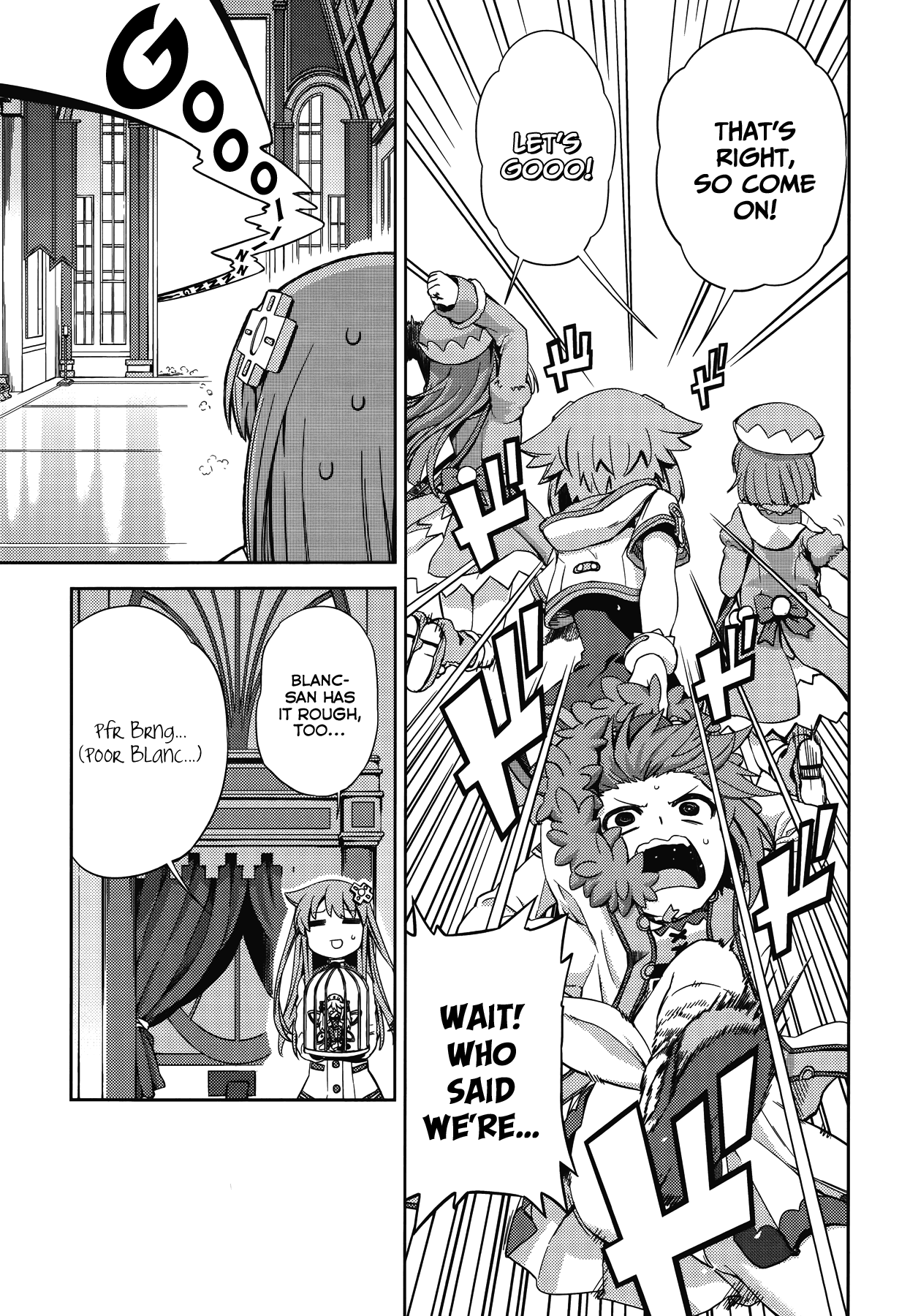 Choujigen Game Neptune - Hello New World Chapter 9 page 5 - Chapter 9 : This Reminds Me of When I Pull All Nighters Playing Games...
