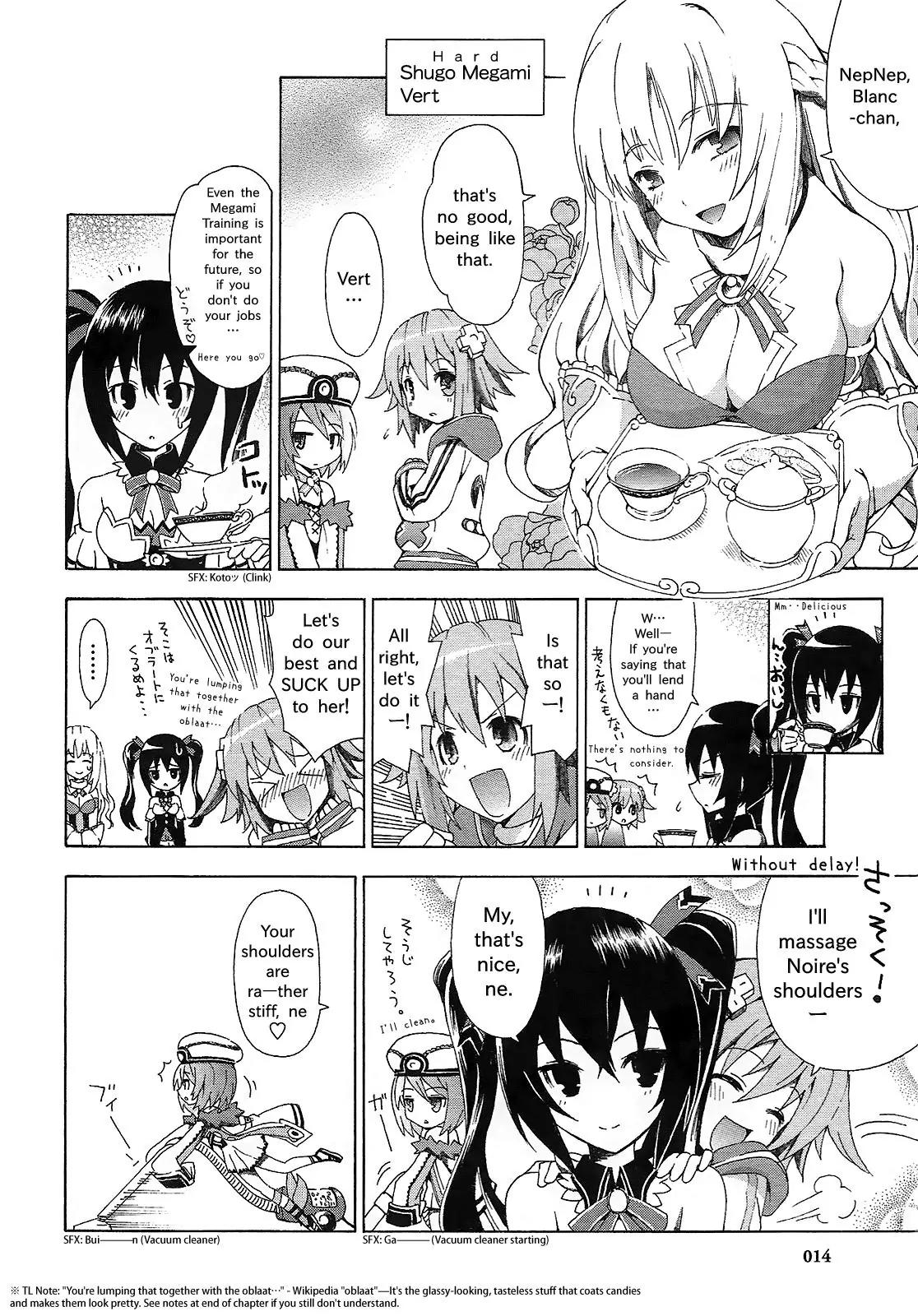 Choujigen Game Neptune - Megami Tsuushin Chapter 1 page 18 - Chapter 1: Even Megami-sama Don't Have It Easy!?